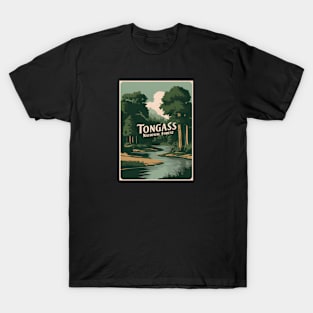 Tongass National Forest Vintage Poster T-Shirt